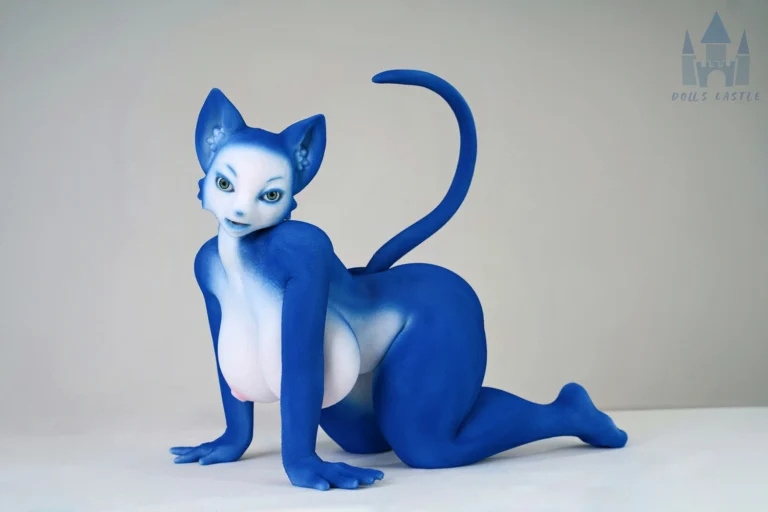 Dolls Castle Fur Fapdolls - 60CM Castle Fox Doll_045